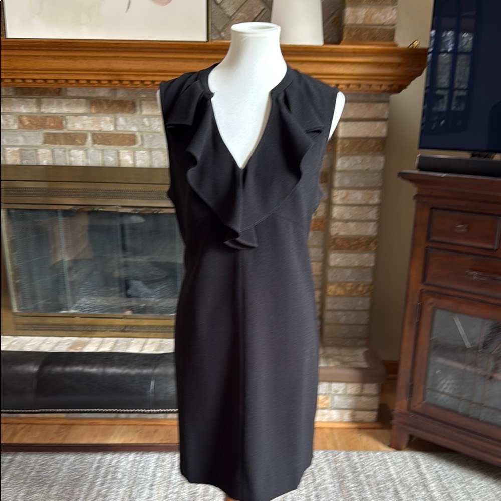 Stylish J Crew Black Sleeveless Dress